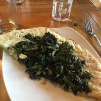 White vegan pizza!  at Root in Lancaster