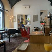 Inside Must Puudel  at Kohvik Must Puudel in Tallinn