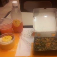 The spinach quiche is  yummy! at Green Eat in Buenos Aires