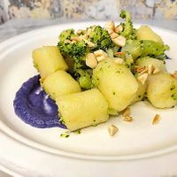 Gnocchi artigianali senza glutine vegan #Veganuary at Basilico Food - Via Massarenti in Bologna