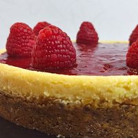 Vegan Cheesecake #Veganuary at Basilico Food - Via Massarenti in Bologna