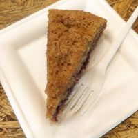 Cake with jam at Basilico Food - Via Massarenti in Bologna