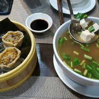 Dimsum was fair.. Tom yum soup was nothing like Tom yum at all, just sweet-sour VNESE soup but was delicious at Homefood - Truc Khe in Hanoi