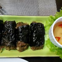 This vegan rolled beef?was excellent at Homefood - Truc Khe in Hanoi