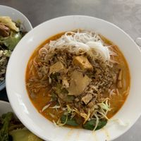   at Vegetarian Restaurant in Vientiane