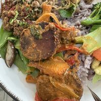   at Vegetarian Restaurant in Vientiane