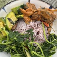   at Vegetarian Restaurant in Vientiane