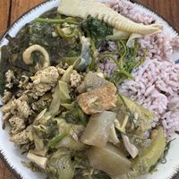   at Vegetarian Restaurant in Vientiane