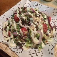 Caesar salad at Make No Bones in Sheffield