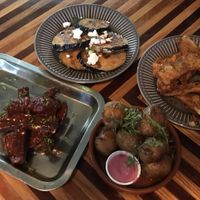 4x small plates for £20 at The Old Workshop  at Make No Bones in Sheffield
