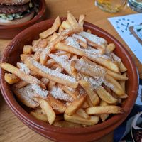 Parmesan fries at Make No Bones in Sheffield
