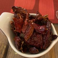 Peperoni cruschi  at Fior di Cucuzza in Matera