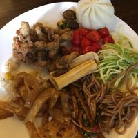 Buffet selection  at Wenshu Temple Restaurant 心香 in Chengdu