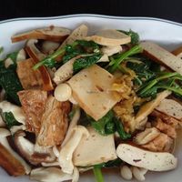 stir fried food at Fou Shi Yuan in Tainan