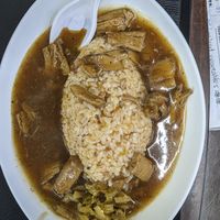 Lamb gravy rice at Fou Shi Yuan in Tainan