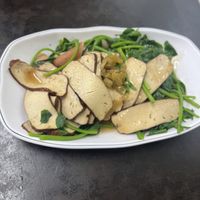 Tofu and veg   at Fou Shi Yuan in Tainan
