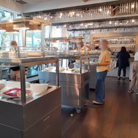 Buffet at Hiltl - Dachterrasse in Zurich