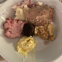 So much dessert!  at Hiltl - Dachterrasse in Zurich