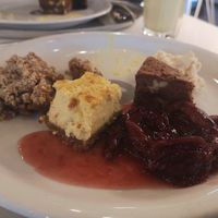 Dessert at Hiltl - Dachterrasse in Zurich