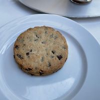 Chocolate cookie  at Hiltl - Dachterrasse in Zurich