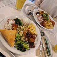 Plates at Hiltl - Dachterrasse in Zurich