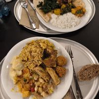 Il cibo è molto buono ma è caro per quantità poca. at Hiltl - Dachterrasse in Zurich