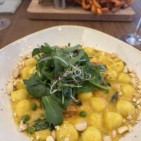 Gnocci  at Hiltl - Dachterrasse in Zurich