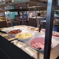 Buffet at Hiltl - Dachterrasse in Zurich