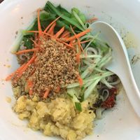 Before mixing  at Hé Shùn Xiāng 和順鄉雲南特色素食 in Taipei