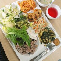 plum tea is a must  at Seoul National University Vegan Buffet 서울대학교 채식뷔페 in Seoul