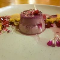 Vegan Blackberry Pana Cotta at Secret Creek Cafe in Lithgow