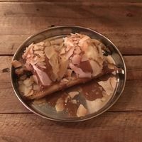 Banana Chai Doffle  at Spice Box in East London