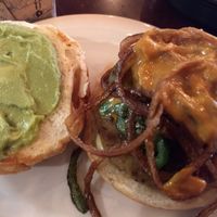 Jalapeno burger at Chive Kitchen in Farmington