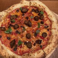 Vegan sausage (super dry)  at Farelli's Trattoria in Queenstown