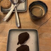 Espresso met bonbons  at Bloem in Amsterdam