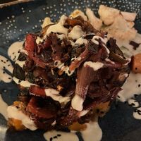 Lentil pancakes   at Bloem in Amsterdam