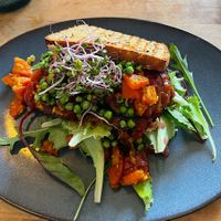Aubergine sandwich  at Bloem in Amsterdam