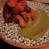 vegetable lasagna at Bloem in Amsterdam