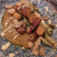 Roasted punterelle at Bloem in Amsterdam