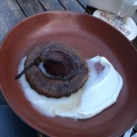 Sticky pear cake  at Bloem in Amsterdam