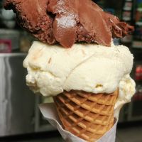 Dark chocolate on Passionfruit at Cones in Hawthorn