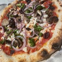 Veggie made vegan   at Pizza Barbone in Hyannis