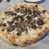 Forest mushroom. So good   at Pizza Barbone in Hyannis