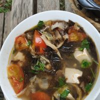 Soup at Annen Vegetarian & Yoga in Hoi An