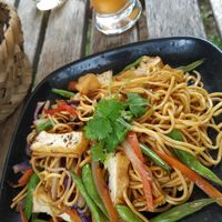 Pasta tofu at Annen Vegetarian & Yoga in Hoi An