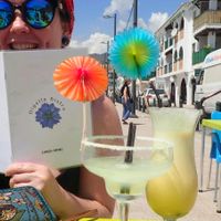 pina colada at Nigella Bistro in Benalmadena