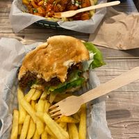 Couldn’t wait to get started!! at Orinoco Vegan York in York