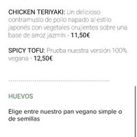 Menú  at Celicioso - Hortaleza in Madrid