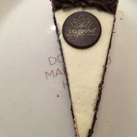 Vegan black velvet cake at Celicioso - Hortaleza in Madrid