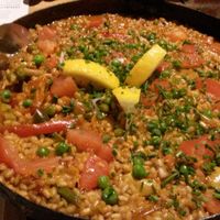 Vegetable Paella at Ambiente Tapas in Leeds
